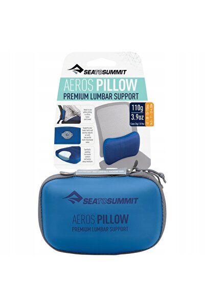 Sea to Summit Aeros Pernă Premium de Suport Lombar - albastru marin