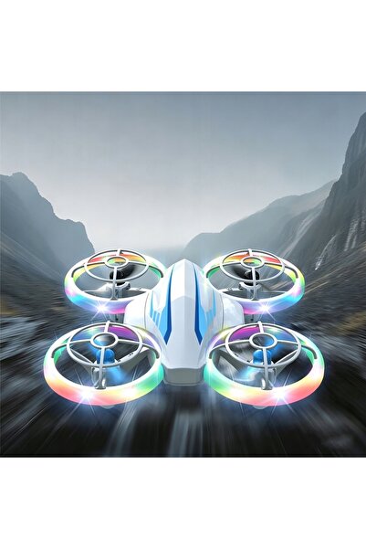 NO BRAND Mini Dronă cu Lumină LED pentru Acrobații 360° °   Cadou pentru copi...