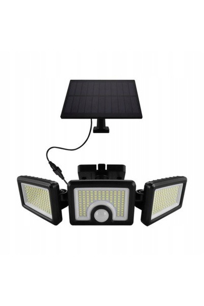 NO BRAND Lampă solară tip proiector STRUHM cu senzor IP65 SALEM LED 5W CW 04227