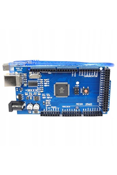 NO BRAND Microcontroler compatibil cu Arduino Mega2560 R3 + cablu USB Mega AT...