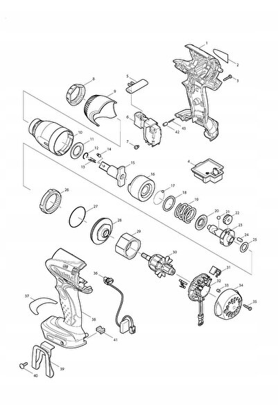 NO BRAND MAKITA SUPORT DE RULMENT pentru BTW251, BTD125, BTD143, BTW250, DTW2...