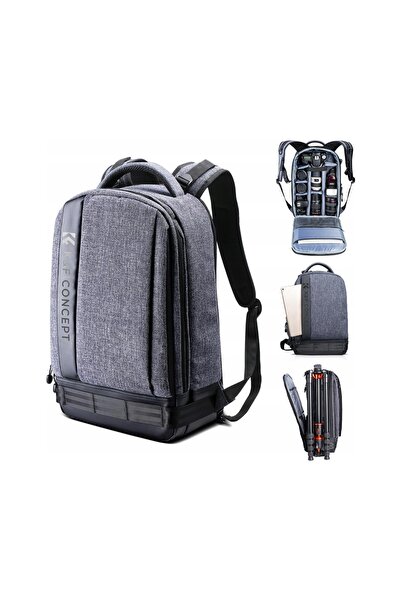 K&F CONCEPT Rucsac foto de mare capacitate pentru aparat foto DSLR și dronă