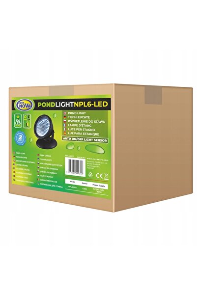 NO BRAND Proiector LED Aqua Nova NPL6-LED 6,5 W – Iluminat pentru iaz și grădină