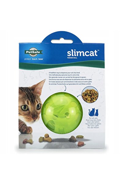 NO BRAND PetSafe SlimCat Hranitor Interactiv - jucărie pentru gustări pentru ...