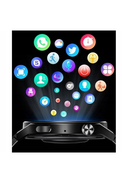 NO BRAND Smartwatch smart-trend smartwatch GLUKOZA negru