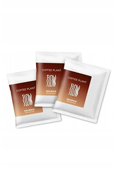 NO BRAND Cafea la plic PLANTĂ DE CAFEA Brownie 100% Arabica 10 bucăți