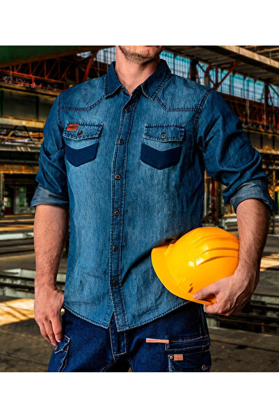 NEO Tools Cămașă de lucru din denim, mărime 3XL 81-549-XXXL NEO