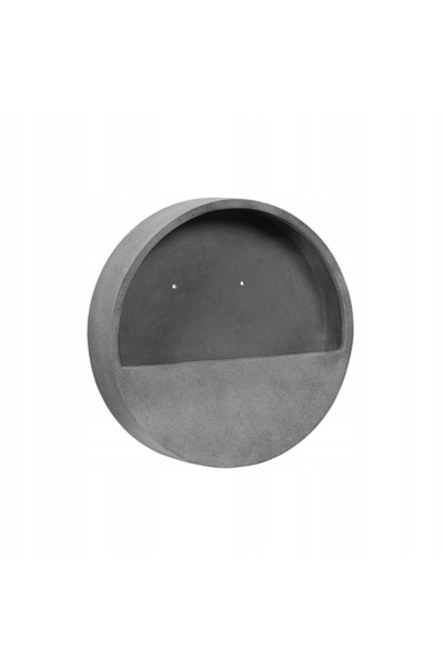 NO BRAND Jardinieră suspendată gri WALLY 30/9 cm
