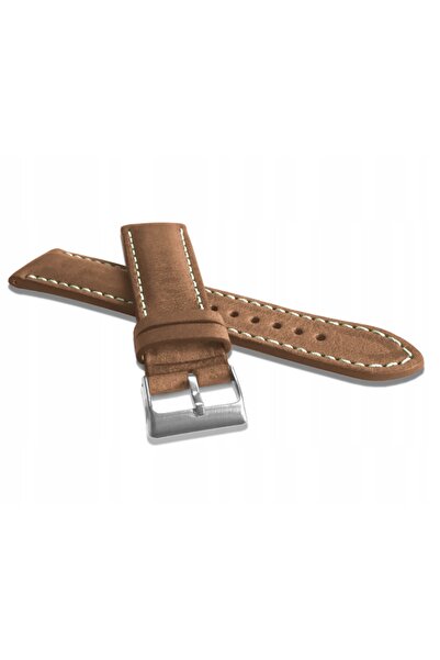 NO BRAND CUREA DE CEAS DIN PIELE MARO PENTRU SMARTWATCH, 18 mm, LAVVU LSRU, P...