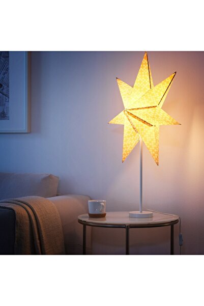 NO BRAND Bază de lampă de masă albă IKEA STRALA CREEAZĂ-ȚI PROPRIA LAMPĂ