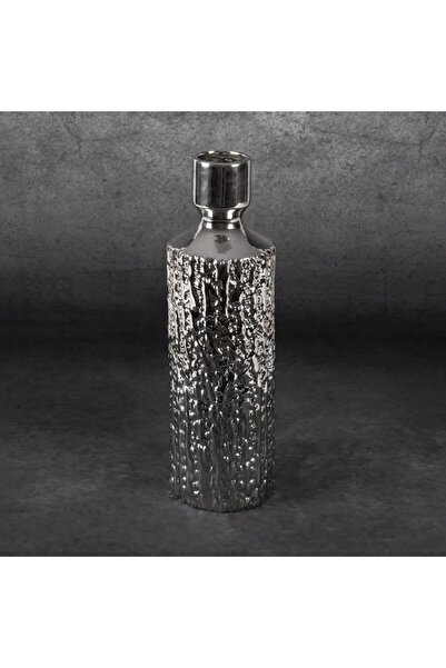 NO BRAND WAZON DECORATIV ERNA FI 13 X 43 CM ARGINTIU