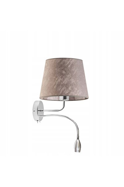 NO BRAND Aplică de perete cu abajur roșu, LED E27, modernă și elegantă