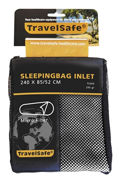 NO BRAND TravelSafe Micro Fieber Căptușeală de sac de dormit tip mumie 85 cm ...