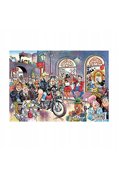 Jumbo PUZZLE CINE SUNT EU? Puzzle Destin Retro Rock pentru întreaga familie 1...