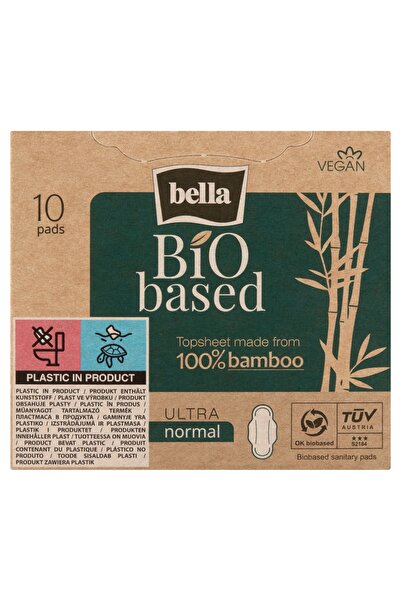 NO BRAND Bella Bio Based Absorbante igienice normale 10 bucăți x4