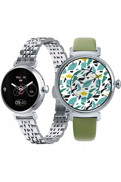 Rubicon Ceas pentru femei SMARTWATCH – Preluare apeluri, EKG, puls, SMS, ceas...
