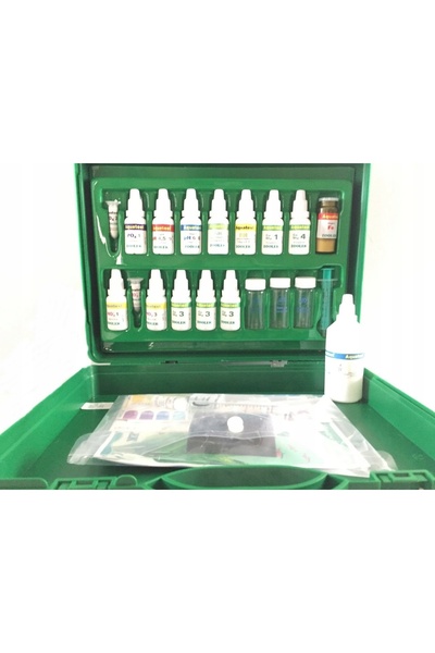 Zoolek Aquaset 2 FLORA kit de testare prin picurare (Valiză)