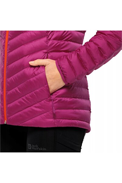 Jack Wolfskin Geacă de puf pentru femei Passamani Down Hoody - Nouă Magenta - L