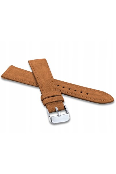 NO BRAND Curea de ceas din piele de culoare maro deschis pentru ceasuri intel...
