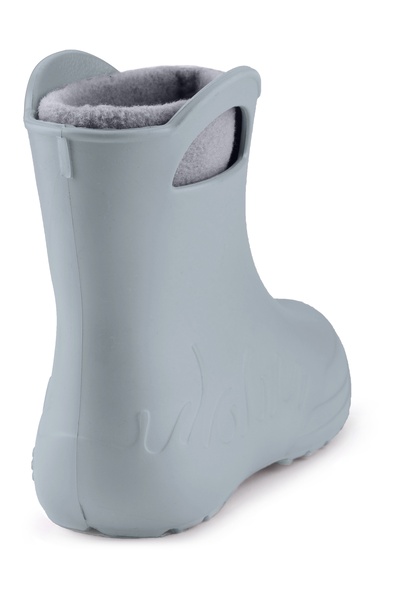 NO BRAND Cizme de ploaie pentru copii Frog foam LADEHEID călduroase Gri 30-31