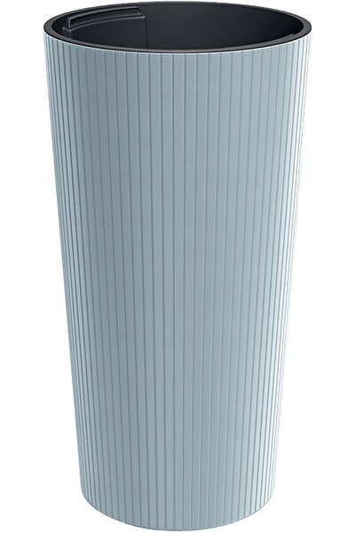 Prosperplast LAMIA Slim DLAS300 30 h57 Ghiveci - Gri deschis