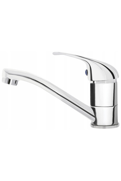 NO BRAND DEANTE BATERIE ASTI CROMATĂ DE LAVABO, CU PICIOR ȘI GURĂ DE SCURGERE...