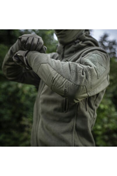 NO BRAND Hanorac polar pentru bărbați M-Tac Windblock Division Gen II Army Ol...