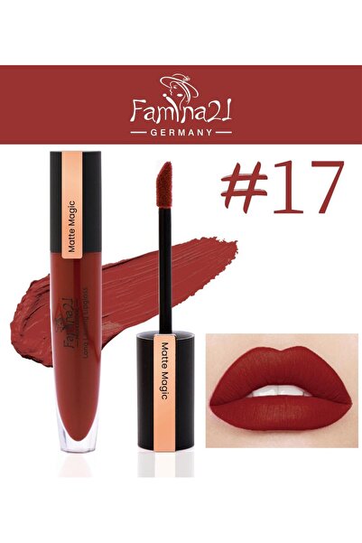 famina21 Matte Magic Long Lasting Lip Gloss Matte Liquid Lipstick