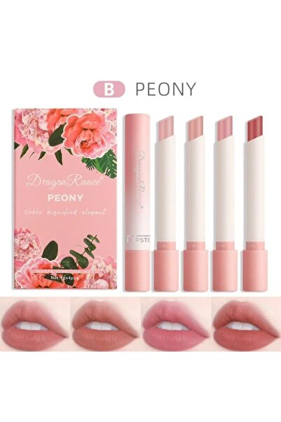 Dragon Ranee Matte Lipstick Set 4-Piece Lipstick Set