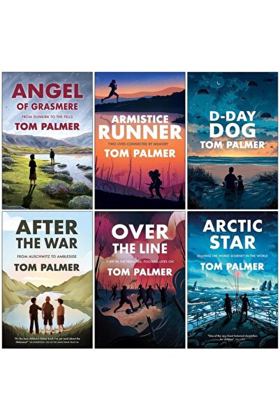 Barrington Stoke Ltd Tom Palmer Historical Heroes Collection 6 Books Set