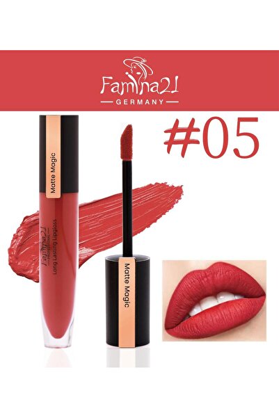 famina21 Matte Magic Long Lasting Lip Gloss Matte Liquid Lipstick