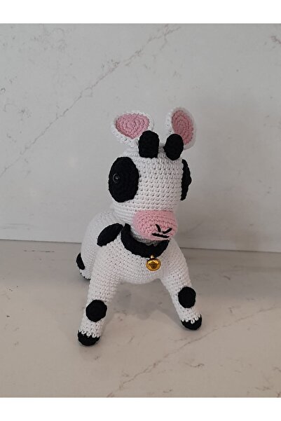 Komek Sepeti Amigurumi Buzu Yavru İnek