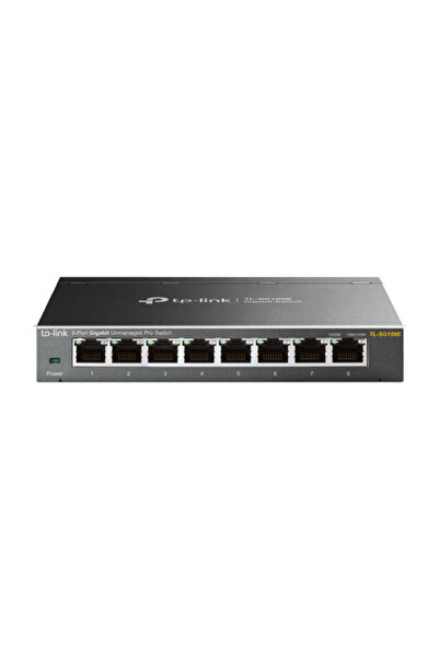 TP-LINK Switch L2, 8 x RJ45 1G, Easy Smart Management - TL-SG108E