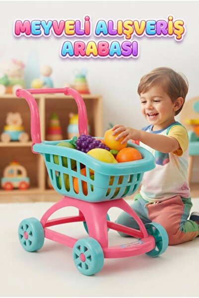 Tıfıl Toys My Fruity Car! - 6-Piece Fruit-Themed Educational Toy Set with Sho...