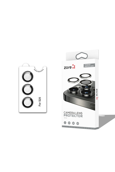 Alan Tech Galaxy S25 Camera Lens Protector Sapphire Non-Distorting Image Qual...
