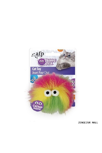 Afp Zengezur Furry Ball - Furry Colorful Ball (174014) Toy Pink