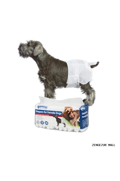 Pawise Zengezur Dog Bottom Tie Diaper XL Size (171918) 12 Pieces