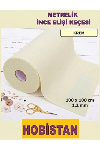 hobistan Metrelik İnce Keçe, El İşi, Etkinlik, Aktivite keçesi 100 cm x 100 c...