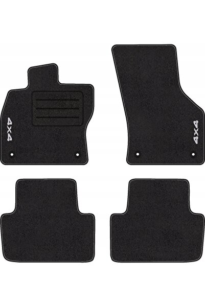 NO BRAND Covorașe auto 4x4 pentru Skoda Octavia III 30CM (2012 - 2020) Set co...