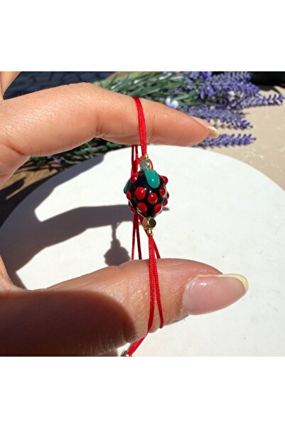 nesdesignn Strawberry Murano Glass Bracelet