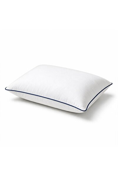Binna Soft Eco Biyeli Yastık 50x70 cm 600 gr Boncuk Silikon Elyaf Dolgulu - Lacivert