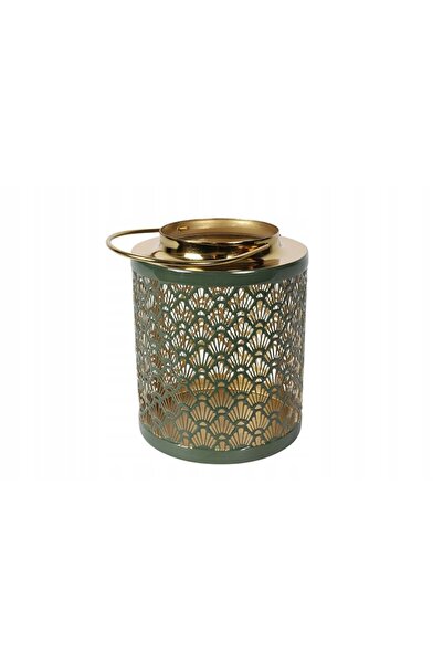 NO BRAND Lampion Amira Auriu Verde Metalic