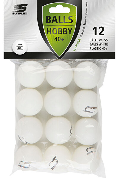 sunflex sport Μπαλάκια Ping Pong Sunflex Hobby PVC 12 Τεμάχια