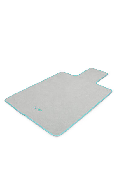 Amila Πετσέτα Αντιολισθητική Pilates - Pearl Grey