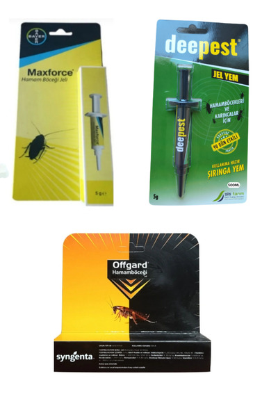 Bayer Max Force Jel-5GR Off jel 5GR-Deepest Jel 5GR Hamamböceği Karınca Jeli