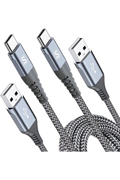 Generic Sweguard USB C Charger Cable [2-Pack,2M], Type C Fast Charging Wire U...