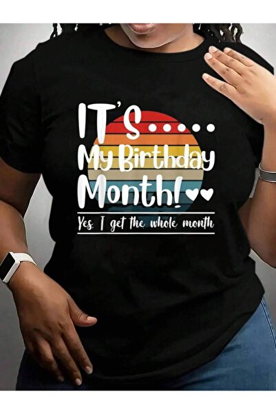 26LIK تي شيرت بتصميم ريترو من Sun Retro Style It Is My Birthday Month، هدية م...