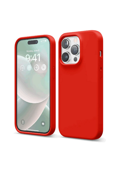 OEM Husă din silicon lichid Flyzoo pentru iPhone 14 Pro 6.1 ", Protecție în 4...