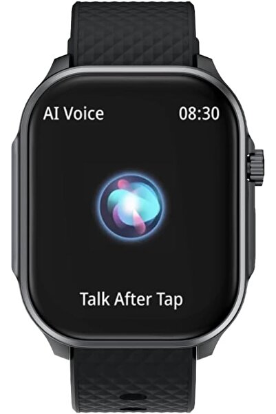 TECNO Watch 3 Active Sesli Görüşme Akıllı Saat Siyah (Tecno Türkiye Garantili)