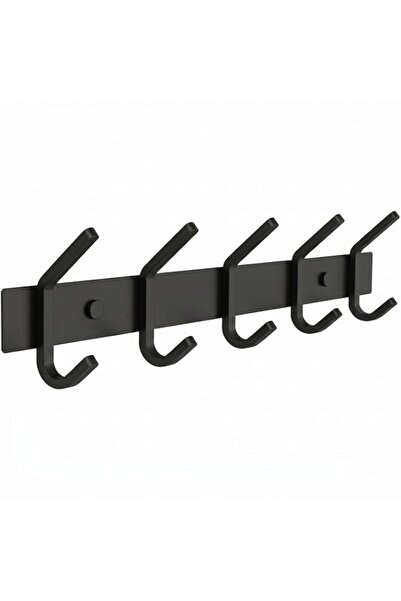 Generic Coat Rack Wall Mount with 5 Double Hooks for Hanging - 15 Inch Heavy ...